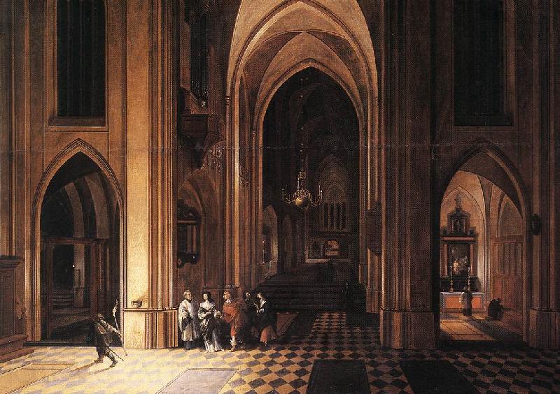 NEEFFS, Pieter the Elder Interior of a Church ag Germany oil painting art
